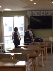 内覧会（介護ロボット体験）