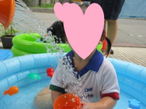 水遊び①